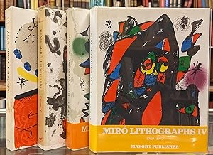 Seller image for Joan Miro Lithographs, 4 vol for sale by Moe's Books