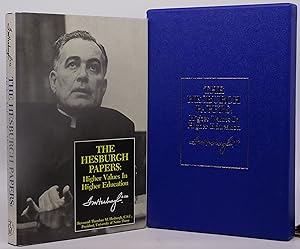 (Association Copy) The Hesburgh Papers. Higher Values in Higher Education