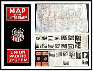 Map of the United States. Union Pacific System
