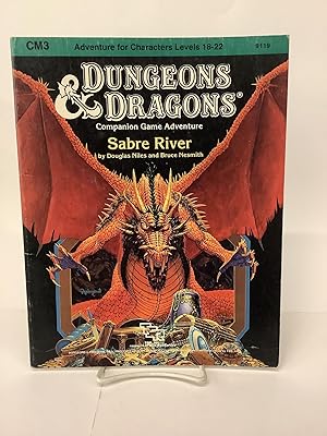 Imagen del vendedor de Sabre River, Companion Game Adventure CM3, Dungeons & Dragons 9119 a la venta por Chamblin Bookmine