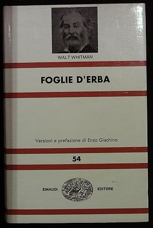 Immagine del venditore per Foglie d'erba. Coll. NUE venduto da Libreria Menab