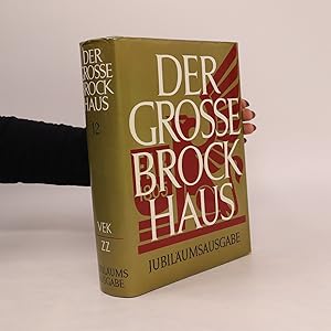 Bild des Verkufers fr Der grosse Brockhaus 12: Vek-Zz zum Verkauf von Bookbot