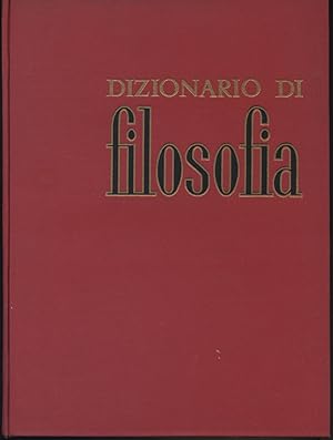 Seller image for Dizionario di filosofia for sale by Di Mano in Mano Soc. Coop