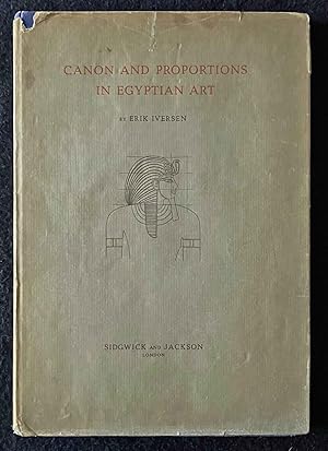 Seller image for Canon and Proportions in Egyptian Art for sale by Bookworks