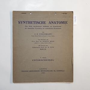 Imagen del vendedor de Synthetische Anatomie; V. Teil: Unterschenkel. Eine Reihe durschsichtiger Bildtafeln zur Erleichterung der rumlichen Krperbaues. Text bersetzt von Rudolf Mair. Mit Vorwort von R. Fick a la venta por Gebrauchtbcherlogistik  H.J. Lauterbach