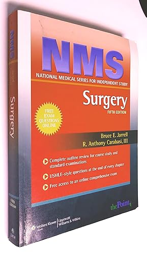 Seller image for NMS Surgery, 5th Edition (The National Medical Series for Independent Study) for sale by Livresse