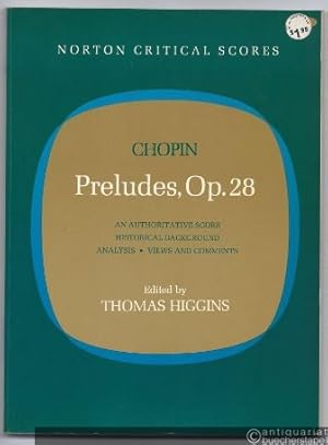 Bild des Verkufers fr Preludes, Op. 28. An Authoritative Score. Historical Background, Analysis, Views and Comments. zum Verkauf von Antiquariat Bcherstapel