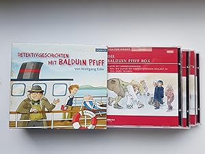 Detektivgeschichten mit Balduin Pfiff - Kindergeschichten-Hörbuch, "Die Balduin-Pfiff-Box" 4 CDs ...