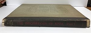 Seller image for The inscriptions of Sinai. Part I: Introduction and plates. Part II: Translations and commentary (complete set) for sale by Meretseger Books