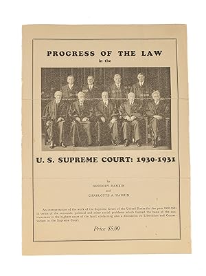 Prospectus for Progress of the Law in the U.S. Supreme Court