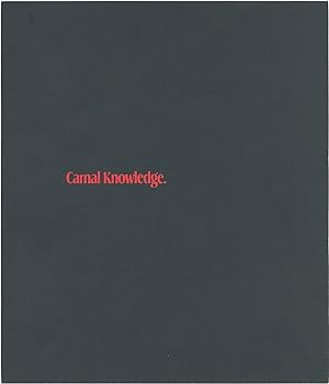 Imagen del vendedor de Carnal Knowledge (Original program for the UK release of the 1971 film) a la venta por Royal Books, Inc., ABAA