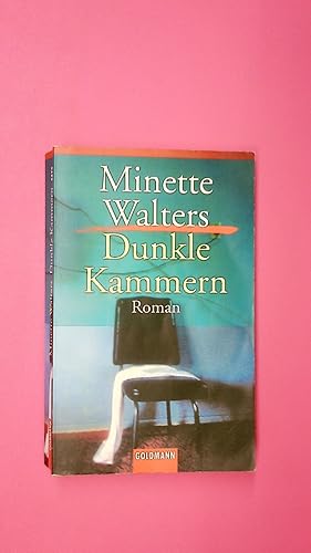 Bild des Verkufers fr DUNKLE KAMMERN. Roman zum Verkauf von Butterfly Books GmbH & Co. KG