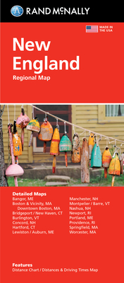 Immagine del venditore per Rand McNally Folded Map: New England (Sheet Map, Folded) venduto da BargainBookStores