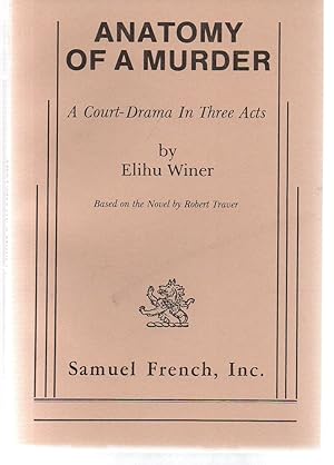 Seller image for Anatomy of a Murder for sale by EdmondDantes Bookseller