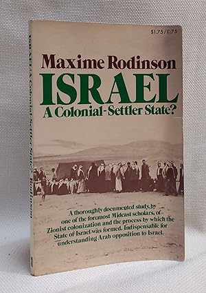 Israel: A Colonial-Settler State?