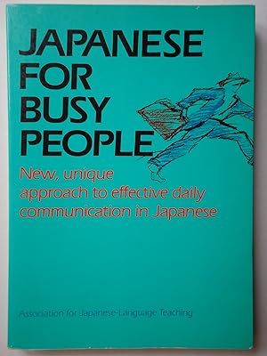 Imagen del vendedor de JAPANESE FOR BUSY PEOPLE a la venta por GfB, the Colchester Bookshop