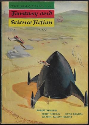 Image du vendeur pour The Magazine of FANTASY AND SCIENCE FICTION (F&SF): July 1954 ("Star Lummox - vt "Star Beast") mis en vente par Books from the Crypt