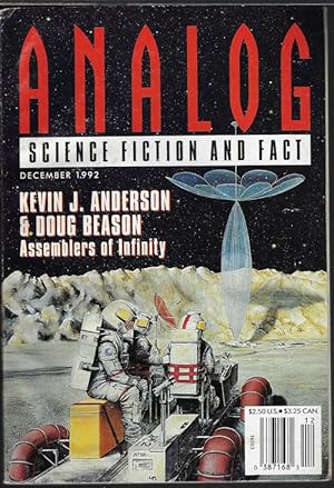 Immagine del venditore per ANALOG Science Fiction and Fact: December, Dec. 1992 venduto da Books from the Crypt