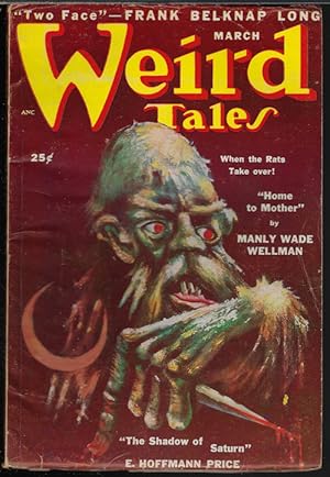 Image du vendeur pour WEIRD TALES: March, Mar. 1950 mis en vente par Books from the Crypt