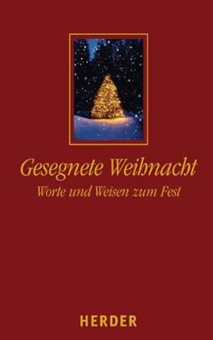 Image du vendeur pour Gesegnete Weihnacht mis en vente par Gerald Wollermann