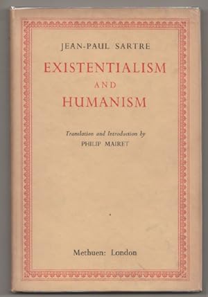 Seller image for Existentialism and Humanism for sale by Jeff Hirsch Books, ABAA