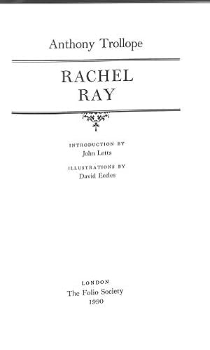 Seller image for RACHEL RAY Folio Society for sale by WeBuyBooks