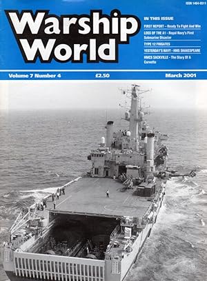 Bild des Verkufers fr Warship World - Volume 7 Number 4; March 2001 zum Verkauf von Clausen Books, RMABA