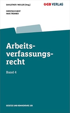 Seller image for Arbeitsverfassungsrecht Bd 4 : Jugendvertretung, einzelne Betriebsarten, Behrden und Verfahren for sale by AHA-BUCH GmbH