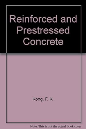 Seller image for Reinforced and Prestressed Concrete for sale by WeBuyBooks
