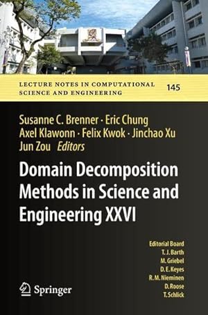Bild des Verkufers fr Domain Decomposition Methods in Science and Engineering XXVI zum Verkauf von AHA-BUCH GmbH