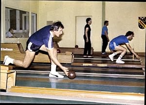 Bild des Verkufers fr Ansichtskarte / Postkarte Deutscher Kegler-Bund, Sport 1985, Bowlingbahn, Kegler zum Verkauf von akpool GmbH