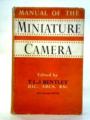 Image du vendeur pour Manual of the Miniature Camera mis en vente par World of Rare Books