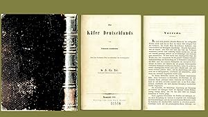 Seller image for Die Kfer Deutschlands. Nach des Verfassers Tode vervollstndigt und herausgegeben von Dr.Fr. Chr. Bose (Originalausgabe 1859) for sale by Libro-Colonia (Preise inkl. MwSt.)