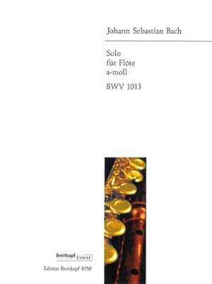 Bild des Verkufers fr Solo a-Moll BWV1013für Fl te solo zum Verkauf von Smartbuy
