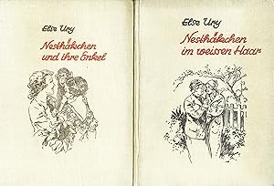 2 Bände aus der Reihe Nesthäkchen Erzählungen 1. Nesthäkchen und ihre Enkel/ 2. Nesthäkchen im we...