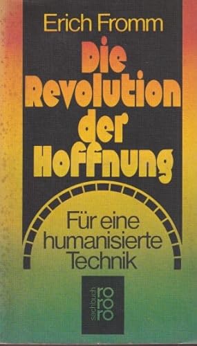 Seller image for Die Revolution der Hoffnung. Fu?r eine humanisierte Technik. for sale by In 't Wasdom - antiquariaat Cornelissen & De Jong
