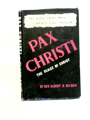 Bild des Verkufers fr Pax Christi zum Verkauf von World of Rare Books