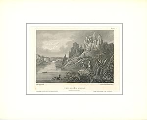 Seller image for the stone walls (upper missouri), nr. 804, copyright secured according to act of congress for sale by alt-saarbrcker antiquariat g.w.melling