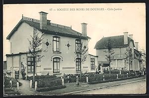 Carte postale Dourges, Société de Mines, Cités-Jardins