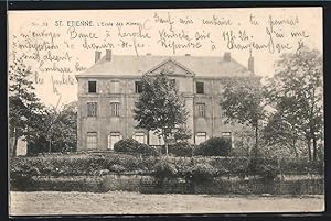 Carte postale St. Etienne, L`Ecole des Mines