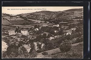 Carte postale Sourcieux-les-Mines, Les Vieilles Mines