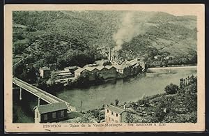 Carte postale Penchot, Usine de la Vieille-Montagne, Ses laminoirs à zinc