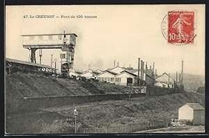 Carte postale Le Creusot, Pont de 100 tonnes