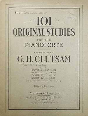 101 Original Studies, for Pianoforte, 4 Books