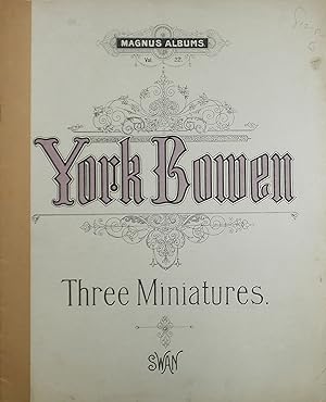 Three Miniatures, for Pianoforte, Op.44