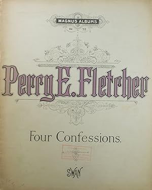 Four Confessions, for Piano