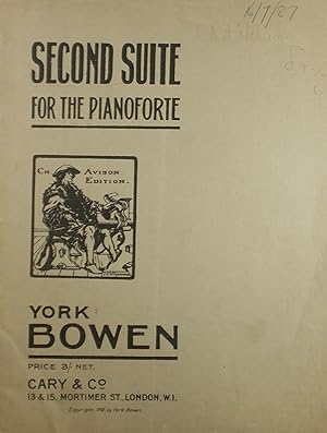 Second Suite, for the Pianoforte