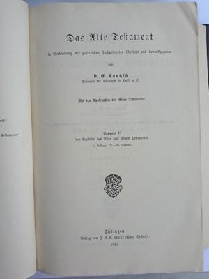 Textbibel des Alten und Neuen Testaments. Ausgabe C in Verbindung mit zahlr. Fachgelehrten hrsg. ...