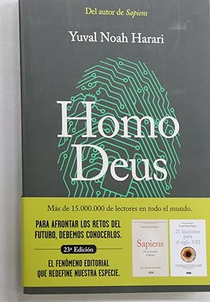 Seller image for Homo Deus : breve historia del maana for sale by Librera Alonso Quijano