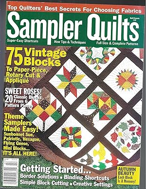 Seller image for Sampler Quilts Magazine #42 (42) for sale by Vada's Book Store